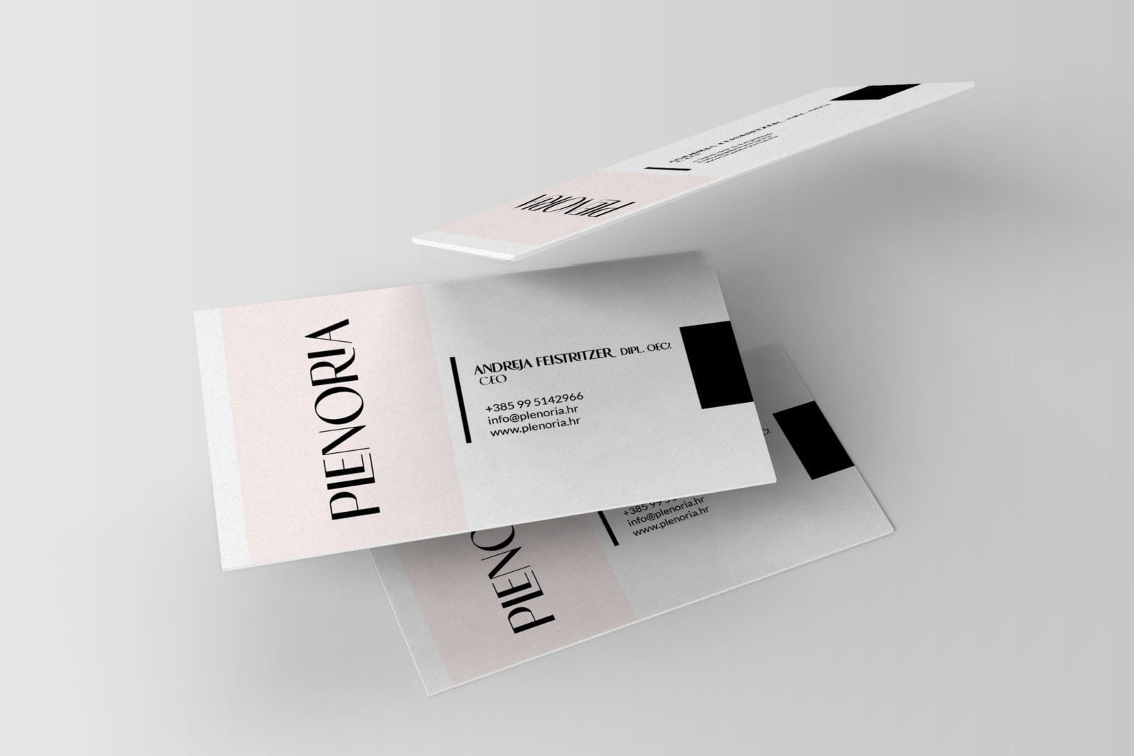 dizajn posjetnica plenoria designer2 dizajn ambalaze packaging design 1